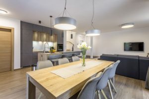 Dining and Kitchen Area